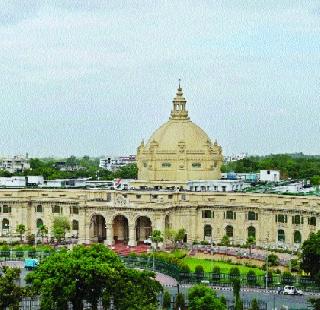 Explosive powder found in the Uttar Pradesh Legislative Assembly | उत्तर प्रदेश विधानसभेत सापडली स्फोटक पावडर