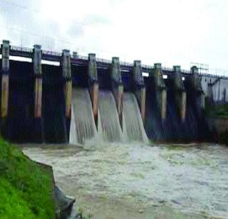 5 doors of sun opening, Modakasagar overflow | सूर्याचे ५ दरवाजे उघडले, मोडकसागर ओव्हरफ्लो