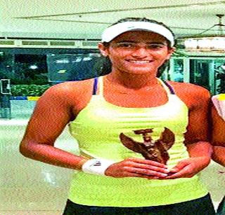 In the ITF Women's Tennis season, | आयटीएफ महिला टेनिसमध्ये पुण्याची ऋतुजा दुहेरीत अजिंक्य