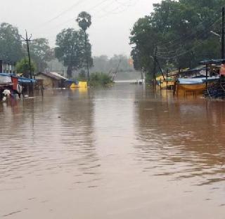 Hundreds of villages in Gadchiroli are in contact with excessive water supply, water supply to three | अतिवृष्टीने गडचिरोलीतील शेकडो गावे संपर्काबाहेर, तिघांना जलसमाधी