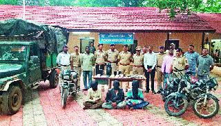 Pirghal burglary gang-ravaged | पिंपळगावी घरफोडी करणारी टोळी जेरबंद