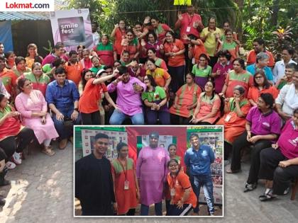 in mumbai om creations trust showcased the power of mentorship and support through its annual event smile fest | ओम क्रिएशन्सच्या 'स्माईल फेस्ट'मध्ये स्वावलंबनाचा संदेश