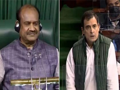 Rahul Gandhi | Om Birla | LokSabha Speaker Om Birla angry on Rahul Gandhi | Rahul Gandhi: लोकसभा अध्यक्ष ओम बिर्लांनी राहुल गांधींना फटकारले, नेमकं काय घडलं?