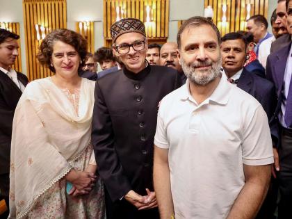 No Congress face in Omar Abdullah cabinet in Jammu Kashmir, Congress out of power formation | जम्मू काश्मीरमध्ये बिघडला 'इंडिया' आघाडीचा खेळ; सत्तास्थापनेत काँग्रेस बाहेर