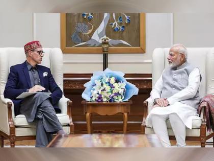 Chief Minister Omar Abdullah met Prime Minister Modi for the first time after the Pahalgam terror attack, the discussion lasted for almost 30 minutes | पहलगाम हल्ल्यानंतर पहिल्यांदाच पंतप्रधान मोदींना भेटले मुख्यमंत्री उमर अब्दुल्ला, 30 मिनिटे चालली चर्चा Chief Minister Omar Abdullah met Prime Minister Modi for the first time after the Pahalgam terror attack, the discussion lasted for almost 30 minutes | पहलगाम हल्ल्यानंतर पहिल्यांदाच पंतप्रधान मोदींना भेटले मुख्यमंत्री उमर अब्दुल्ला, 30 मिनिटे चालली चर्चा