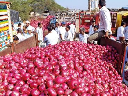 When will the onion be released from sight? | दृष्टचक्रातून कांद्याची सुटका कधी?