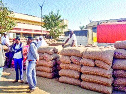 Farmers will become helpless due to collapse of onion prices | कांद्याचे भाव कोसळल्याने शेतकरी झाला हवालदिल