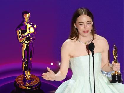 Oscar 2024 winner list Emma Stone Wins Best Actress cillian murphy best actor | Oscar 2024 : इमा स्टोन दुसऱ्यांदा ठरली सर्वोत्कृष्ट अभिनेत्री; वाचा ऑस्कर २०२४ विजेत्यांची संपूर्ण यादी