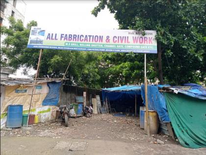 Thane: Finally, a case has been filed against the land mafia who built as many as 60 raw constructions on government land and rented them out  | Thane: सरकारी जमिनीवर तब्बल ६० कच्ची बांधकामे करून भाड्याने देणाऱ्या भूमाफियावर अखेर गुन्हा दाखल 