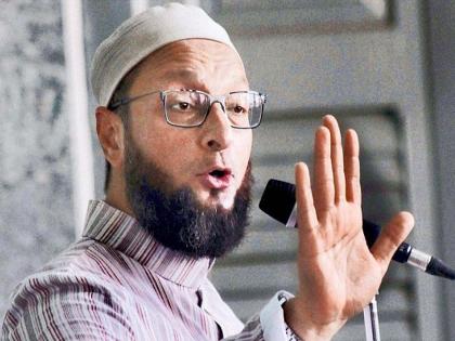 Asaduddin owaisi attacks on yogi adityanath in malakpet rally | 'हिंदुस्थान मेरे अब्बा का है, नही जाऊंगा', ओवैसींचा योगींवर पटलवार