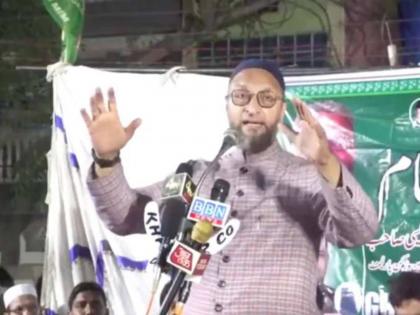 owaisi attacks bjp you destroy mosques we collect crores for temple | "तुम्ही मस्जिद पाडणारे आहात, तर आम्ही मंदिरासाठी १० कोटी रुपये देणारे आहोत"