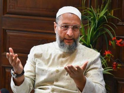 Owaisi said in the Lok Sabha, 'Jai Palestine'; Action taken by Protem Speaker and expunge jai palestine word from the record | ओवेसी लोकसभेत म्हणाले, 'जय फिलिस्तीन'; प्रोटेम स्पीकर यांनी घेतली अशी अ‍ॅक्शन