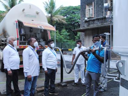 Permanent supply of oxygen to Government Hospital, Sangli | corona virus Sangli : सांगलीतील शासकीय रुग्णालयात कायम स्वरुपी आँक्सिजनचा पुरवठा सुरु