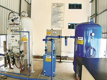 A step towards self-sufficiency for oxygen; Commencement of production of 125 jumbo cylinder oxygen per day at Ghati Hospital | ऑक्सिजनसाठी आत्मनिर्भरतेकडे पाऊल; घाटी रुग्णालयात दररोज १२५ जम्बो सिलिंडर निर्मितीस प्रारंभ