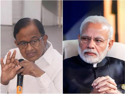 congress leader p chidambaram slams bjp and central modi govt | “मोदी सरकार ९ वर्षापासून सर्व आघाड्यांवर पूर्णपणे अपयशी”; पी. चिदंबरम यांचा घणाघात