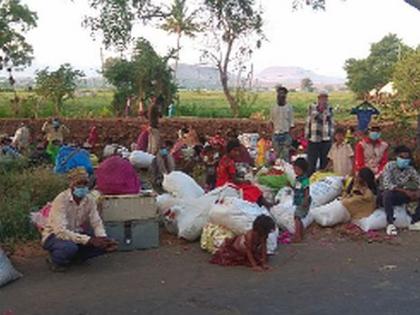 Ustod laborers from Gujarat also returned home | गुजरातमधील उसतोड मजुर स्वगृही परतले