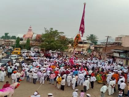 Sasankathi in Padli will leave for Wadi Ratnagiri on Sunday | Satara- पाडळीतील मानाच्या सासनकाठीचे वाडी रत्नागिरीकडे रविवारी होणार प्रस्थान