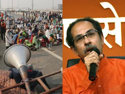 'After government companies and airports, farmers' lands will now go to industrialists', shivsena on modi sarkar | 'सरकारी कंपन्या अन् विमानतळानंतर आता शेतकऱ्यांच्या जमिनीही उद्योगपतींकडे जातील'