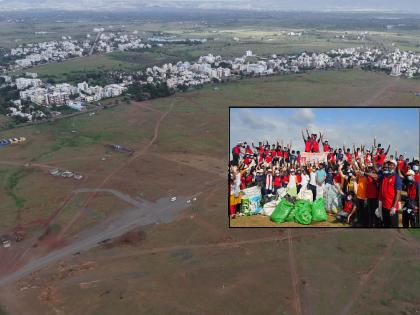 Phaltan Tal cleanup drive begins within three hours after Dnyaneshwar Mauli palanquin ceremony | Satara: संतश्रेष्ठ ज्ञानेश्वर माउलींच्या पालखी सोहळ्यानंतर फलटण तळ तीन तासांतच चकाचक Phaltan Tal cleanup drive begins within three hours after Dnyaneshwar Mauli palanquin ceremony | Satara: संतश्रेष्ठ ज्ञानेश्वर माउलींच्या पालखी सोहळ्यानंतर फलटण तळ तीन तासांतच चकाचक