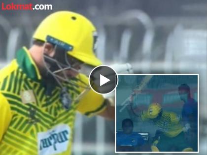 Pak Batter Imam Ul Haq Loses Cool After Being Dismissed In Pakistan Champions Cup Smashes Bat And Hurled Helmet Viral Cricket Video | रागाच्या भरात पाक बॅटरची ड्रेसिंग रुममध्ये आदळा-आपट; असं घडलं तरी काय? (VIDEO)