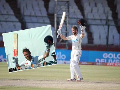 PAK vs NZ live Kane Williamson hits a double century to take a 174-run lead into the third session on the fourth day of the first Test against Pakistan | PAK vs NZ live: पाकिस्तानच्या बालेकिल्ल्यात विल्यमसनचा बोलबाला; दुहेरी शतक ठोकून यजमानांची केली धुलाई