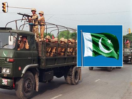 3 vehicles blown up one by one; Terrorist attack on Pakistani army, 32 soldiers killed | एक-एक करत 3 गाड्या उडवल्या; पाकिस्तानी सैन्यावर दहशतवादी हल्ला, 32 जवानांचा मृत्यू 3 vehicles blown up one by one; Terrorist attack on Pakistani army, 32 soldiers killed | एक-एक करत 3 गाड्या उडवल्या; पाकिस्तानी सैन्यावर दहशतवादी हल्ला, 32 जवानांचा मृत्यू