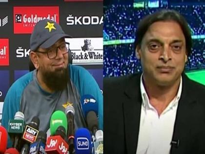 Pakistan head coach Saqlain Mushtaq has slammed Shoaib Akhtar and Inzamam ul-Haq  | Shoaib Akhtar: "त्यांना याबाबत कल्पना नाही", पाकिस्तानच्या प्रशिक्षकाने इंजमाम आणि अख्तरला फटकारले 