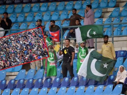 PAK vs NEP Asia Cup 2023 Live Marathi : ‘A virtually empty Stadium in Multan’ – Trolls start to pour in after Pakistan vs Nepal clash in Asia Cup 2023 draws no crowd. | 'नेपाळ'मध्ये सामना खेळवायला हवा होता! Asia Cupच्या पहिल्याच सामन्यात पाकिस्तान ट्रोल