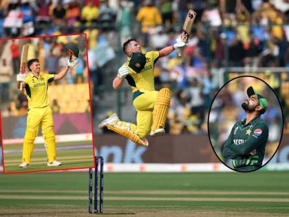ICC ODI World Cup PAK vs AUS Live : David Warner ( 163) & Mitchell Marsh  (121) registered 2nd highest opening partnership, 367/9(50) by Australia, 5 WICKET HAUL FOR SHAHEEN AFRIDI | डेव्हिड वॉर्नर, मिचेल मार्श झाले 'हार्श'! ऑस्ट्रेलियाने धावाच एवढ्या केल्या की पाकिस्तान 'हतबल'