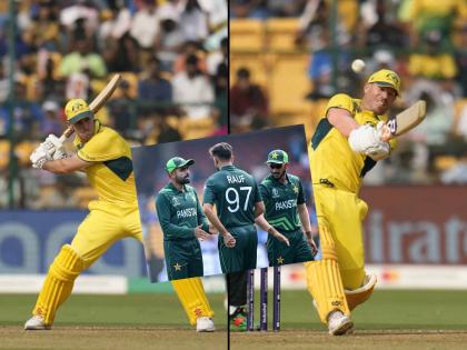 ICC ODI World Cup PAK vs AUS Live : David Warner & Mitch Marsh registered Australia's highest opening Men's World Cup partnership, both score century  | पाकिस्तानी 'कॅनडा'पेक्षा टुकार निघाले! डेव्हिड वॉर्नर, मिचेल मार्शने शतक झळकावून हतबल केले