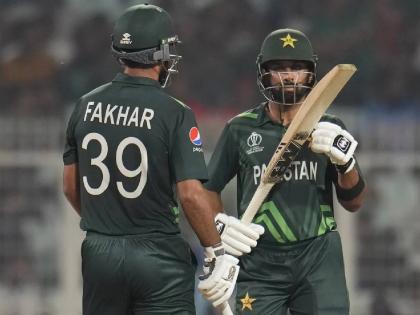 ICC ODI World Cup PAK vs BAN Live : Pakistan win by 7 wickets | Bangladesh knocked out of the semi-final race!  | पाकिस्तान IN, बांगलादेश OUT! तरीही बाबर आजमचा संघ Semi Final साठी इतरांवर अवलंबून