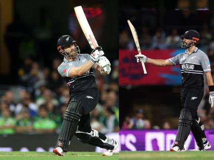 T20 World Cup, NZ vs PAK Live : Kane Williamson and Darryl Mitchell play brillient innings; Pakistan needs 153 runs to qualify into the final | T20 World Cup, NZ vs PAK Live : केन विलियम्सन भिडला, डॅरील मिचेलनेही धू धू धुतला; पण पाकिस्तानने डाव साधला 