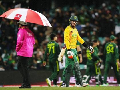 T20 World Cup, PAK vs SA : Pakistan beat South Africa by 33 ( DLS) runs, the chances of India Vs England/Australia Semi Final increases | T20 World Cup, PAK vs SA : पाकिस्तान जिंकला, पावसाने आफ्रिकेचा घात केला! पाहा भारत Semi त कोणाला भिडणार?