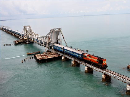 Indian Railways: Indian Railways plans for 'Ram-Setu', train running at 80 kmph at sea | Indian Railway: 'राम-सेतू'साठी भारतीय रेल्वेची मोठी योजना, समुद्रात 80 किमी प्रति तास वेगाने धावणार ट्रेन