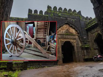 The gun on Panhalagad will be installed tomorrow, it was neglected for many years | पन्हाळागडावरील तोफा तोफगाड्यावर होणार विराजमान, अनेक वर्षे होत्या दुर्लक्षित