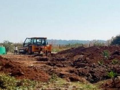 Construction worker fined Rs 57 lakh for excavating at Panhalgad | Kolhapur: पन्हाळगडावर उत्खनन करणे पडले भारी, बांधकाम व्यावसायिकाला ५७ लाखांचा दंड