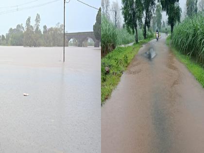 Panchganga river nears warning level, 79 dams under water in Kolhapur district | पंचगंगा नदी इशारा पातळीकडे, कोल्हापूर जिल्ह्यातील ७९ बंधारे पाण्याखाली; २८ मार्गावरील वाहतूक बंद