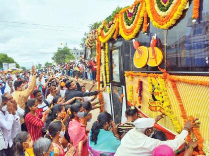 all sant palkhi reached at pandharpur on ashadhi ekadashi | संतमेळा पंढरीत; अवघा झाला आनंद!