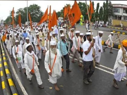 Kartiki Yatra ceremony many of devotees from across the state palanquin arrived near Pandharpur | कार्तिकी यात्रा सोहळा; राज्यभरातून लाखांवर भाविक दाखल