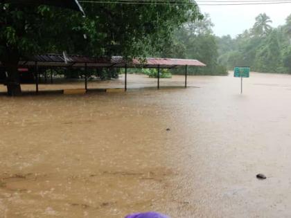 9.26 inches of rain in the state in 24 hours, 58 inches of rain recorded so far, maximum 71 inches in Valpai | २४ तासांत राज्यात ९.२६ इंच पाऊस, आतापर्यंत ५८ इंच पावसाची नोंद, सर्वाधिक वाळपईत ७१ इंच