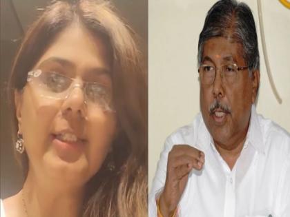 BJP leader Chandrakant Patil reaction on pankaja munde chashma video | ...म्हणून पंकजाताईंचं मोठं नुकसान होतंय; चष्म्याच्या व्हिडिओवरून चर्चा रंगताच चंद्रकांत पाटलांची प्रतिक्रिया