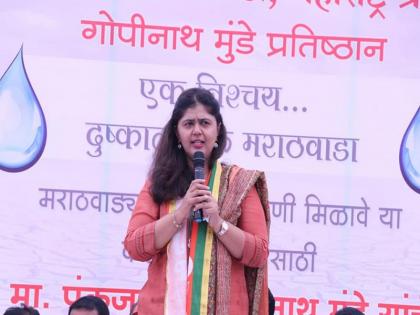 This fasting is in a positive way; The Chief Minister will intervene : Pankaja Munde | हे सकारात्मक भावनेने केलेले उपोषण; मुख्यमंत्री दखल घेतील : पंकजा मुंडे