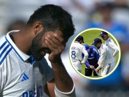 Rishabh Pant Walks Off The Field With A Finger Tip Injury On Jasprit Bumrah Bowling Dhruv Jurel Takes Over Wicketkeeping Duties | IND vs ENG : बुमराहच्या गोलंदाजीवर टीम इंडियालाच बसला धक्का; पंत 'आउट'! नेमकं काय घडलंं?