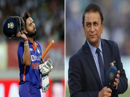 He did not learn from mistakes former indian cricketer Sunil Gavaskar expressed anger at Rishabh Pant t20 cricket | Rishabh Pant : “तो चुकांवरून शिकलाच नाही…,” रिषभ पंतवर सुनील गावस्कर यांनी व्यक्त केला संताप