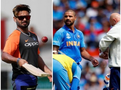 ICC World Cup 2019: Rishabh Pant's entry into the Indian squad | ICC World Cup 2019 : रीषभ पंत करणार भारतीय संघात एंट्री