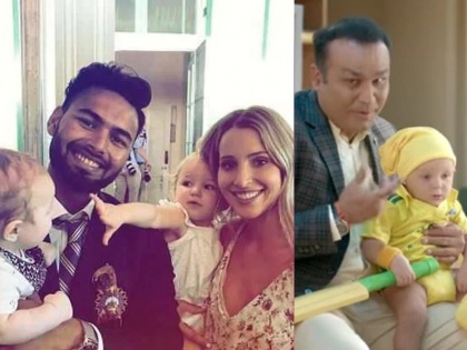 Rishabh Pant reacts to Virender Sehwag's  babysitting TV commercial | वीरूच्या 'बेबी सीटिंग' जाहीरातीवर रिषभ पंतचे मजेशीर ट्विट