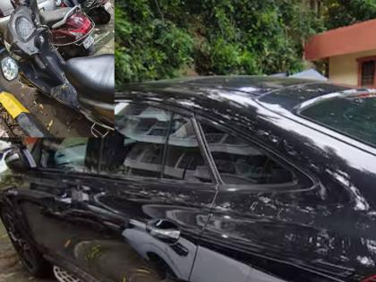 Girl rams Mercedes into scooty in Navi Mumbai; Woman dies on the spot, one seriously injured | भीषण अपघात! नवी मुंबईत मुलीने मर्सिडीजने दुचाकीला उडवले; महिलेचा जागेवर मृत्यू, एकजण गंभीर जखमी