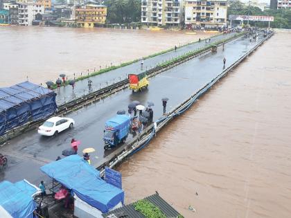 Riverside villages in Panvel, urban settlement unsafe | पनवेलमधील नदीकाठची गावे, नागरी वसाहत असुरक्षितच