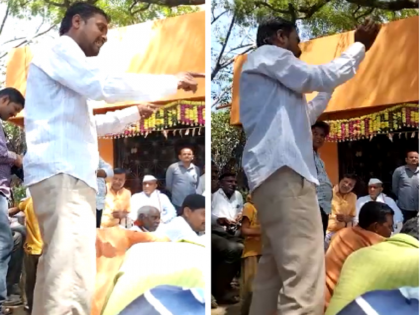 When the road is done, no one will give us girls for marriage..!; The villager became aggressive in front of the MLA Suresh Warpurkar | रस्ता कधी करताय, लग्नाला कोणी मुली देईनात ओ..!; आमदारांसमोर ग्रामस्थ झाला आक्रमक