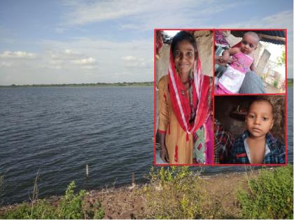 Two children along with their mother drowned in Karpara Dam of Parabhani | सरपण आणणे बेतले जीवावर; करपरा धरणात मातेसह दोन बालकांचा बुडून मृत्यू